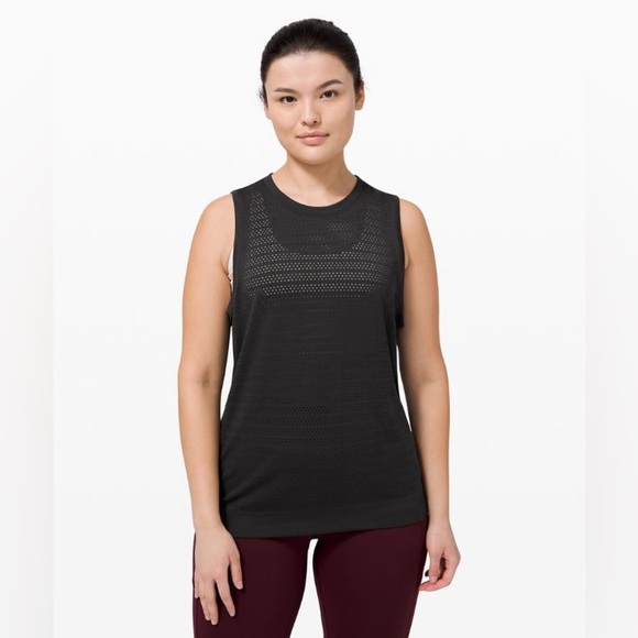 Lululemon Swiftly Breathe Muscle Tank size 8 - Picture 2 of 9